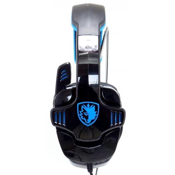 ゲーミング ヘッドセット Sades Sa 708 ブラックxブルー ゲーミングヘッドホン 可動式マイク付き ヘッドフォン Buyee Buyee 日本の通販商品 オークションの代理入札 代理購入