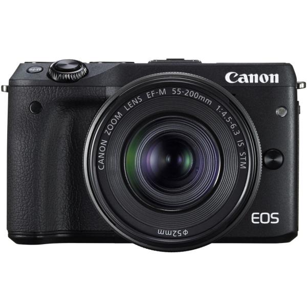 キャノン(CANON）ミラーレス一眼カメラ「EOS M3」ダブルズームキット（ブラック） :EOSM3BK-WZK:Anchor Shop