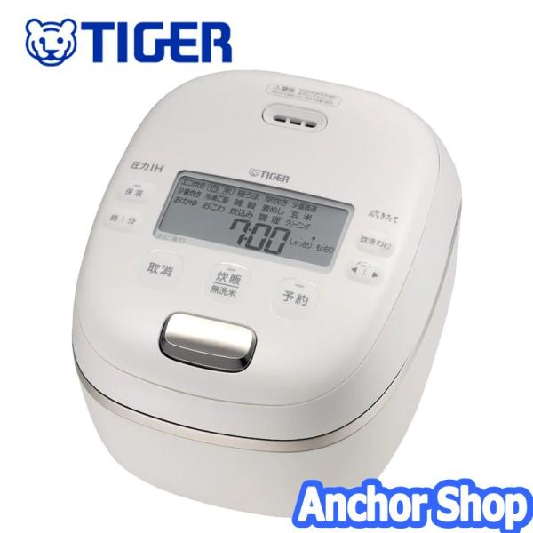 ご泡火炊き タイガー 圧力IHジャー炊飯器 JRI-C060-WO 3.5合炊き