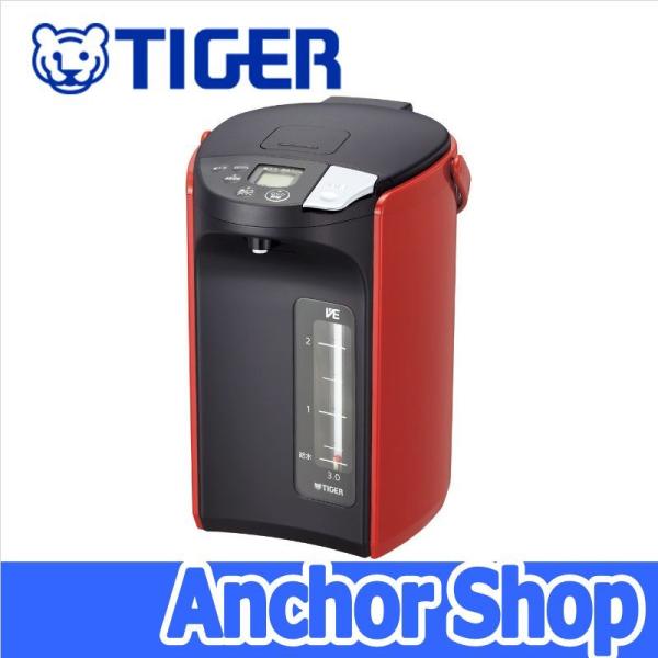 【新品】タイガー VE電気まほうびん とく子さん PIP-A221(R) とく子さん タイガー魔法瓶 電気ポット PIP-A301-R 蒸気レスVE電気ま