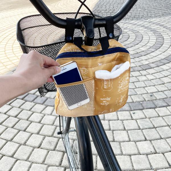 ポーチ ハンドルバーバッグ 自転車ライドポーチ カジュアル おしゃれ そのまま持ち運べる タオルちょい置き :19c1206:ANDC 通販 ポーチ ハンドルバーバッグ 自転車ライドポーチ カジュアル おしゃれ タオルちょい置き
