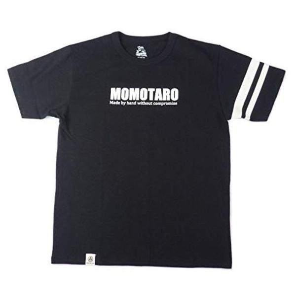 MOMOTARO JEANS（桃太郎ジーンズ） MOMOTARO ロゴプリントTシャツ 