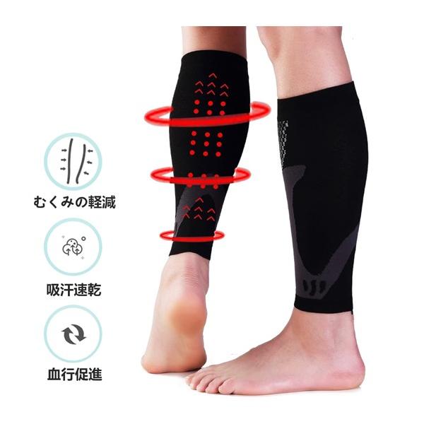 ふくらはぎサポーター 着圧 リフレッシュ 立ち仕事 徒歩 ウォーキング ランニング サッカー ラグビー テニス 野球 男女兼用