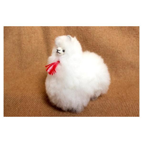ふわふわ顔のぬいぐるみ アルパカぬいぐるみ リアル ふわふわ 顔がかわいい 白ホワイトM