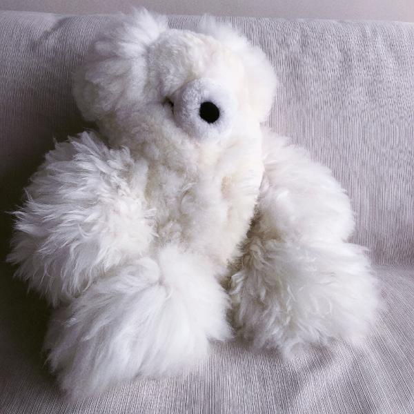 大きいくまのぬいぐるみ ベビーアルパカ毛 リアル 圧巻50cm
