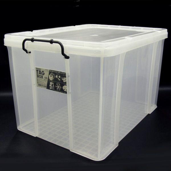 収納ボックス 収納ケース プラスチック製 タグボックス09 透明（クリア）収納箱 DIY、アウトドア用品などの整理に 重ね置き可能 D01016アンドハウス Yahoo!店 通販