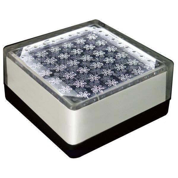 ソーラーライト Led 照明 埋込 駐車場 ライト 外灯 角型 Sbh100fwh ホワイト アプローチライト 誘導灯 照明器具 おしゃれ Gm 11 アンドハウス Yahoo 店 通販 Yahoo ショッピング