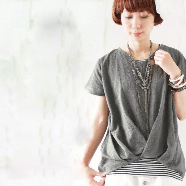 レディース タンクトップ ボーダー柄 ロング丈 ノースリーブ インナー トップス アンドイット And It レディース 通販 Paypayモール