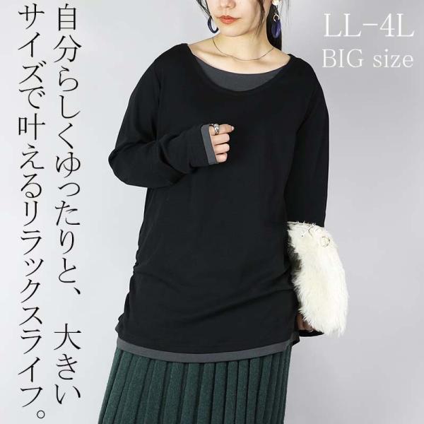 カットソー レディース トップス 長袖 コットン 重ね着風 おしゃれフェイクレイヤード レディス オシャレ 代 30代 40代 おしゃれ Buyee Buyee Japanese Proxy Service Buy From Japan Bot Online