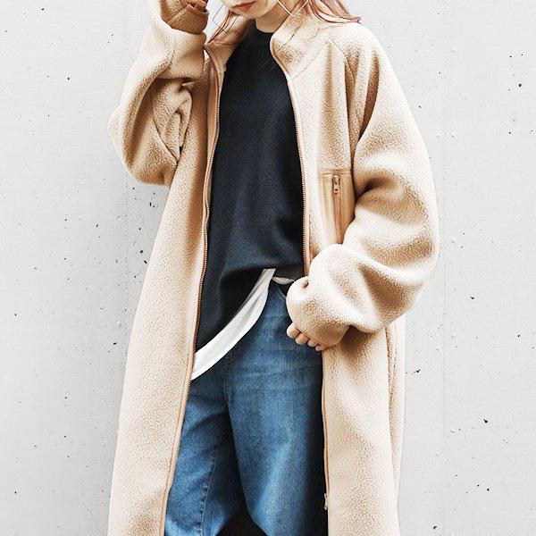 ロングコート スタンドネック アウター 羽織り おしゃれ あったかい 防寒 大人 レディース 代 30代 40代 おしゃれ アンドイット And It レディース 通販 Paypayモール