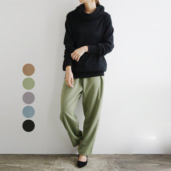 テーパードパンツ レディース フォーマル 卒業式 代 30代 40代 母 ワンマイル 仕事着 入園式 卒園式 おしゃれ アンドイット And It レディース 通販 Paypayモール