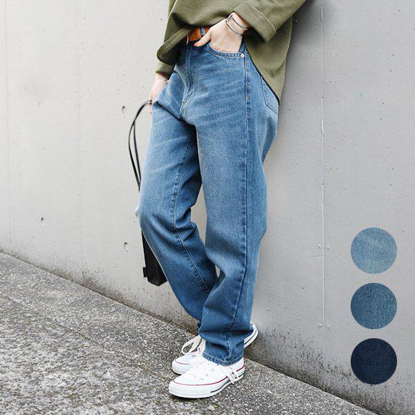 パンツレディース 春夏秋冬 デニム ストレート ゆったり おしゃれ 楽ちん 代 30代 40代 アンドイット And It レディース 通販 Paypayモール