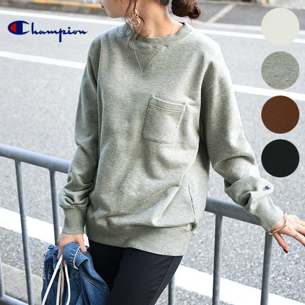 チャンピオン トレーナー スウェット トップス 楽ちん プルオーバー レディース 代 30代 40代 おしゃれ アンドイット And It レディース 通販 Paypayモール