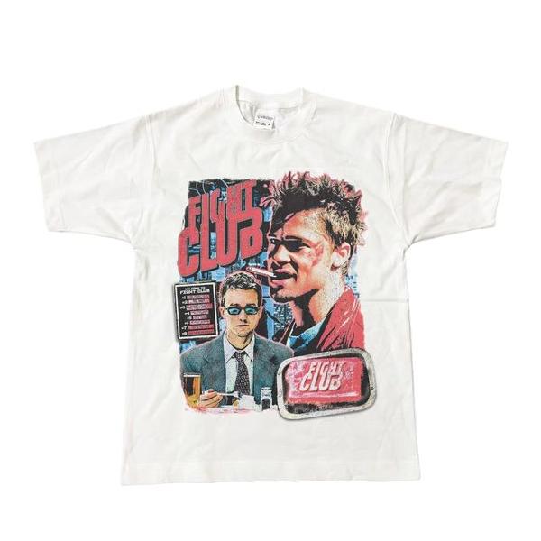 ファイトクラブ　F IGHT CLUB Tシャツ 白 ファイトクラブF IGHT CLUB Tシャツ 白