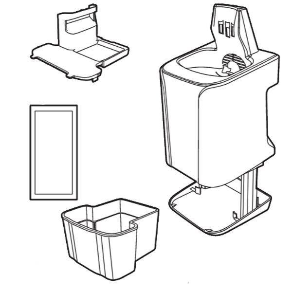 Panasonic（パナソニック） ラムダッシュ 洗浄充電器 ESLT8BK4217