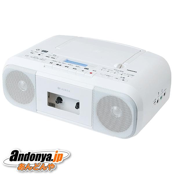 TOSHIBA　CDラジオカセットレコーダー AUREX　TY-CDS9(W)　ホワイト　未使用 TOSHIBA（東芝） AUREX CDラジオカセットレコーダー TY-CDS9(W