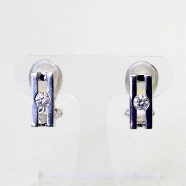 VERITE プラチナダイヤピアス ◎中古美品◎VERITE プラチナ ダイヤ 0.30ct ピアス : 安藤商事