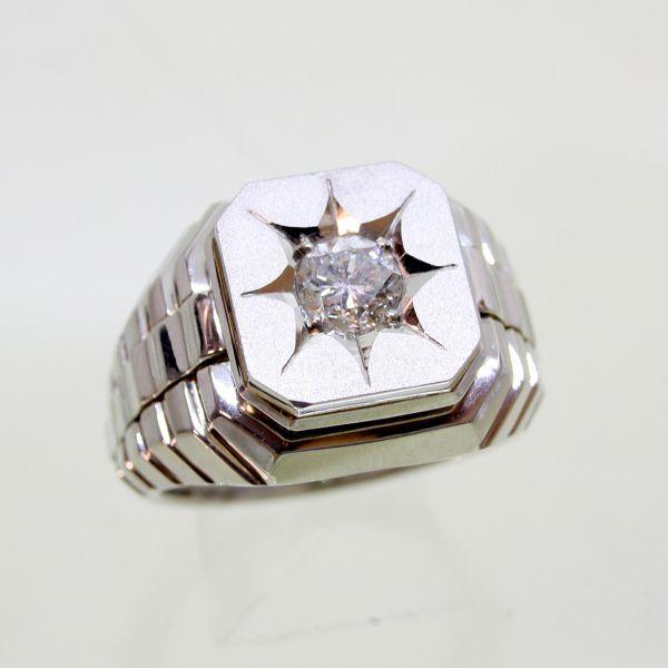 中古美品 プラチナ ダイヤ 1 001ct メンズリング 30号 Js4160 安藤商事ヤフーショップ 通販 Yahoo ショッピング