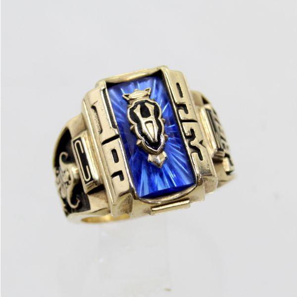 ◎中古美品◎10金 カレッジリング 17号 : 安藤商事ヤフーショップ