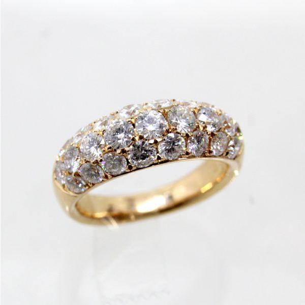 ◎中古美品◎18金PG ダイヤ 2.02ct リング 11.5号 : 安藤商事