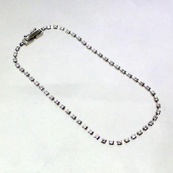 ◎中古美品◎プラチナ ダイヤ 1.03ct テニスブレスレット : 安藤商事  