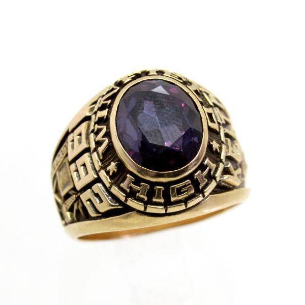 ◎中古美品◎10金 カレッジリング 24号 : 安藤商事ヤフーショップ