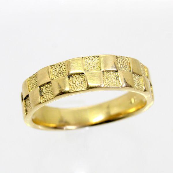 ◎中古美品◎18金 メンズリング 23号 : 安藤商事ヤフーショップ