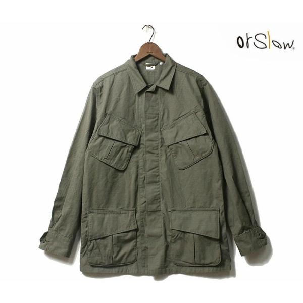orSlow（オアスロウ） ジャングルファティーグ ジャケット ミリタリー