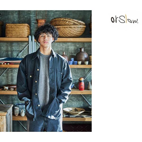 orSlow（オアスロウ） リラックスフィット オックスフォード ダック