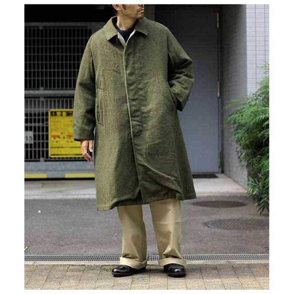 a.presse アプレッセ 21aw バルマカーンコート ベージュ サイズ3 andpheb_22aap-01-15ha