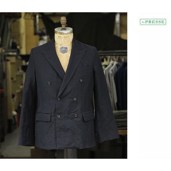 A.PRESSE アプレッセ　23SS ダブルブレステッドジャケット アプレッセ A.PRESSE ダブル ブレステッド ジャケット (23SAP-01-11M