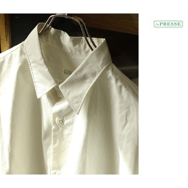 アプレッセ A.PRESSE レギュラーカラー シャツ (23SAP-02-03H