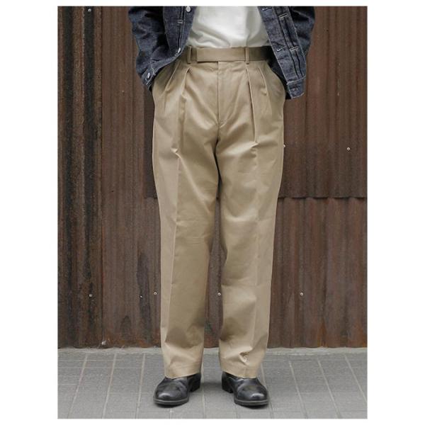 ＜Scye＞コットン チノ プリーツ トラウザーズ Scye（サイ） サンホアキン コットン プリーツ トラウザー (5125-81507