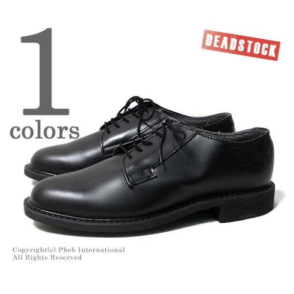 00s BATES レザー サービス シューズ 11D ブラック 29cm デッドストック DEADSTOCK 米軍 BATES社製 オックスフォード サービス