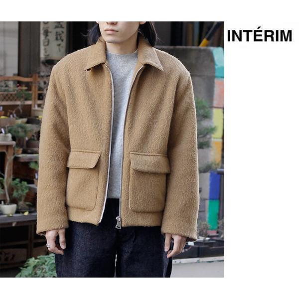 インテリム INTERIM ダブルフェイス ヘアリー アルパカ ウール