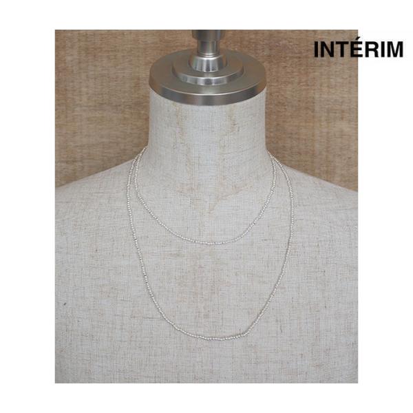 インテリムINTERIM “TAXCO SILVER PAIR NECKLACE INTÉRIM / インテリム】TAXCO SILVER PAIR NECKLACE - SILVER