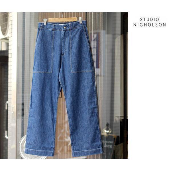 STUDIO NICHOLSON スタジオニコルソン STRATA デニムパンツ andpheb_snm-1010-23ss