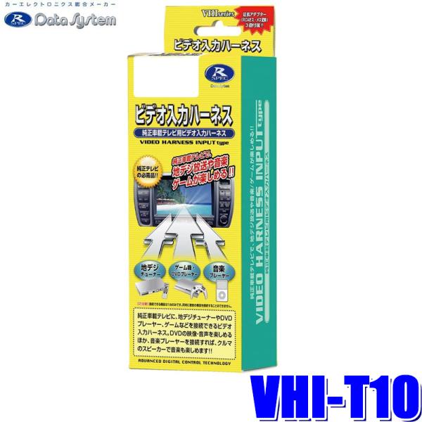 Data System（データシステム） VHI-T10 ビデオ入力ハーネス トヨタ