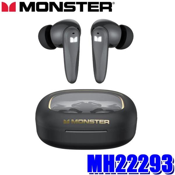 MONSTER MH22293 MONSTER モンスター N-Lite320 ブラック ワイヤレス