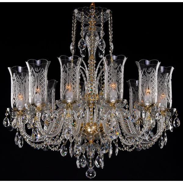 �{�w�~�A�� �O���X �V�����f���A CH-012DT 12�� ���� �{�w�~�A �N���X�^�� �A�� �S�[���h LED �Ɩ� �V��Ɩ� �����Ή� �󒍐��Y