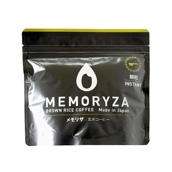 玄米珈琲 メモリザ 顆粒タイプ 100g 玄米 玄米珈琲 珈琲 コーヒー ノンカフェイン 飲み物 粉末