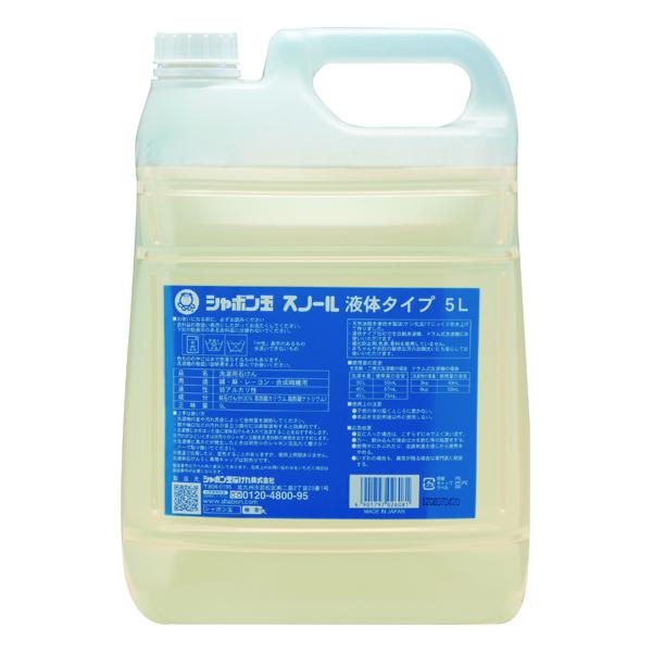 他サイト： シャボン玉 スノール液体タイプ 5L 取り寄せ商品の商品画像