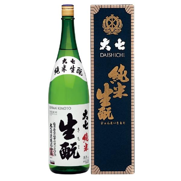 大七　純米生もと　1800ml　【大七酒造】日本酒　地酒　　　ええやん!大阪商店街