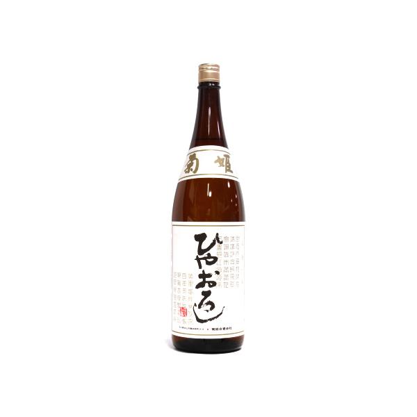 菊姫　純米ひやおろし　１８００ｍｌ　／　菊姫酒造　