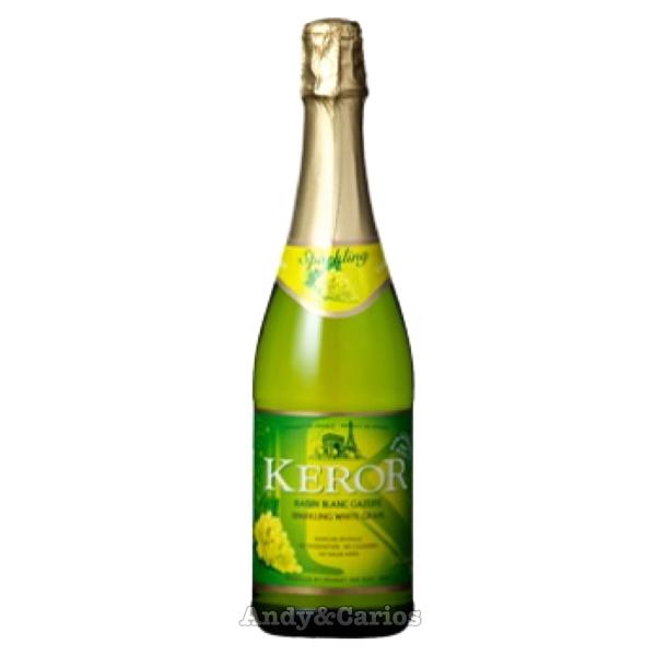 ケロー ホワイト・グレープ スパークリング・フルーツジュース　ノンアルコール　750ml