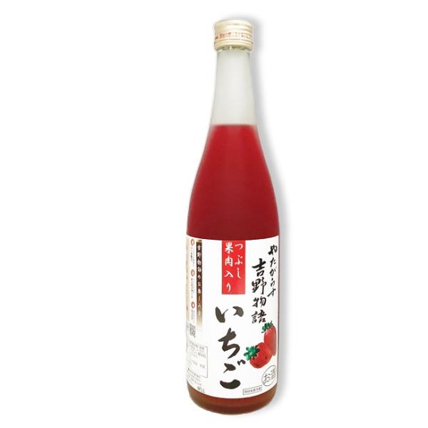 吉野物語　いちご　つぶし果肉入り　720ml　/　やたがらす 　奈良県