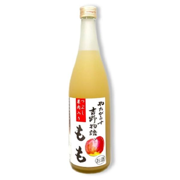 吉野物語　もも　つぶし果肉入り　720ml　/　やたがらす 　奈良県