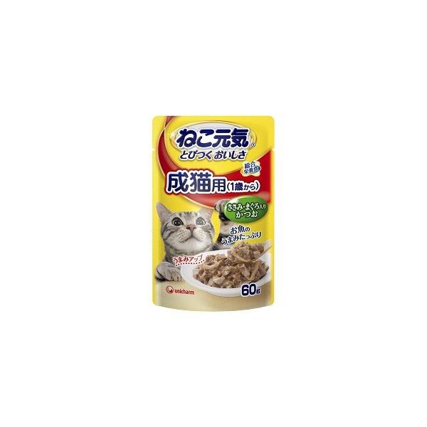 ねこ元気総合栄養食15歳以上まぐろ入りかつお Amazon.co.jp: ねこ元気 キャットフード ウェット 総合栄養食