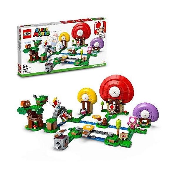 商品紹介レゴ(R)スーパーマリオ スターターセットと組み合わせて、ワクワクする宝さがしに出かけよう！レゴ(R)マリオ　フィギュア（別売）で、滑ったり回転したりする足場や橋を渡って進もう。宝探しの旅の途中では、キノピオやキノピコに出会ったり、...