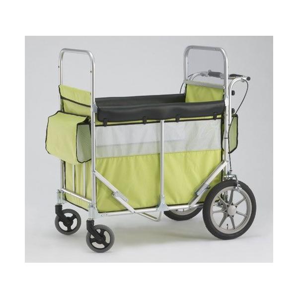 保育園用ベビーカー 4人から6人乗り ミニバス グリーン